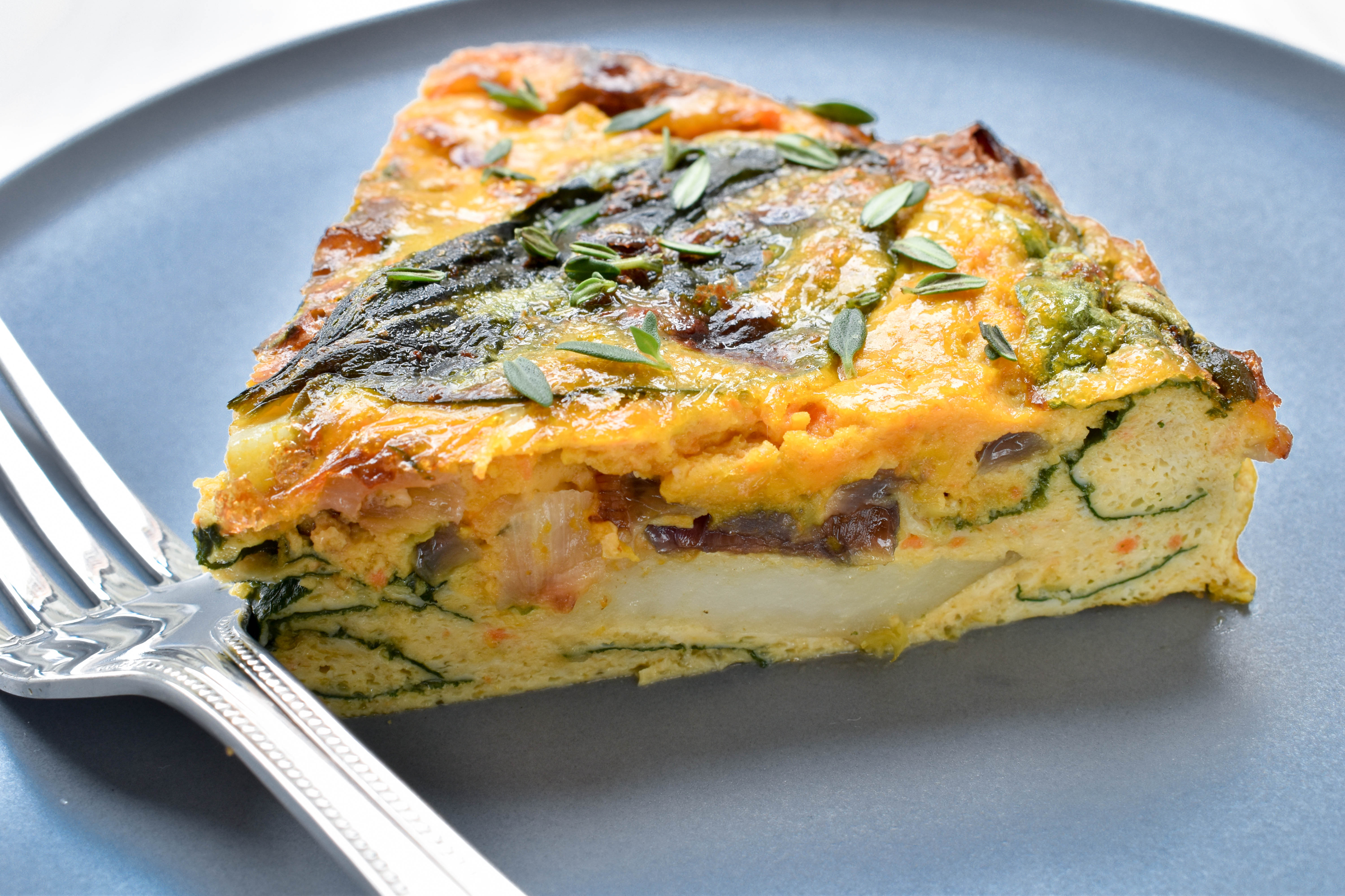 spinach frittata