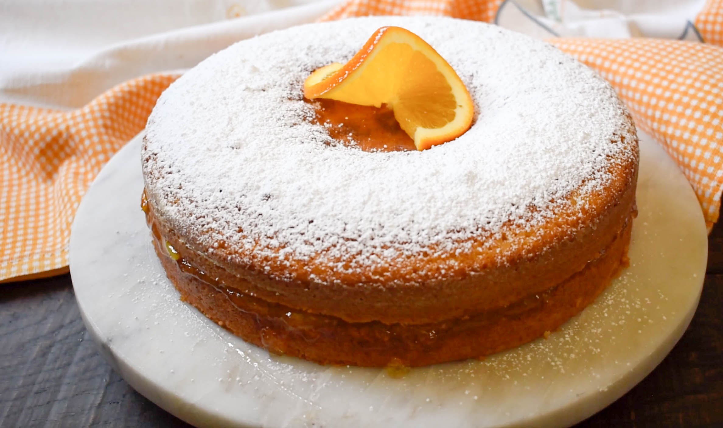 Eggless Orange Cake Recipe - Swasthi's Recipes