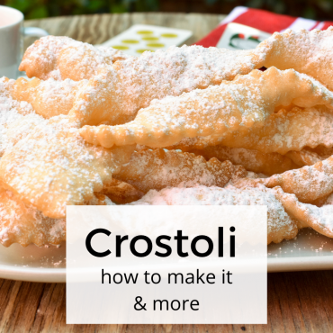 Crostoli: how to make it & more