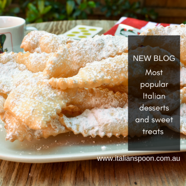 Most popular Italian desserts and sweet treats