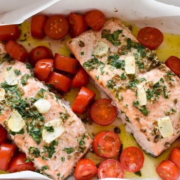 Baked Italian Salmon